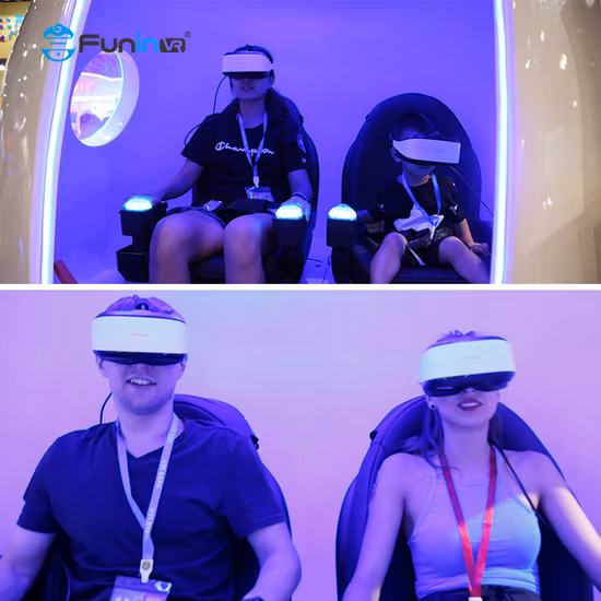 cápsula espacial de 9d Vr máquina de juego de carreras de coches de 360 grados, 9d Vr