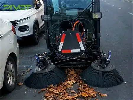 Ride on Electric Street Road Floor Sweeper Powered by Li-Battery/ Sweeping Truck